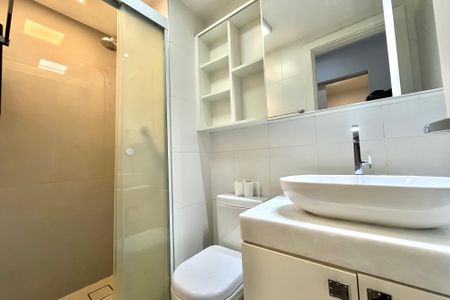 Apartamento para alugar com 55m², 2 quartos e 1 vaga Apartamento para alugar com 55m², 2 quartos e 1 vagaBanheiro