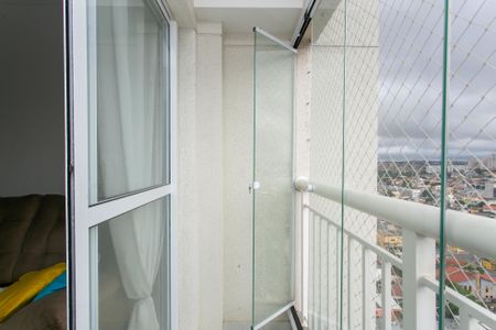 Varanda da Sala de apartamento para alugar com 2 quartos, 45m² em Vila Curuçá Velha, São Paulo