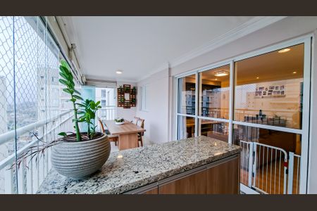 Varanda da Sala de apartamento à venda com 3 quartos, 110m² em Vila Augusta, Guarulhos