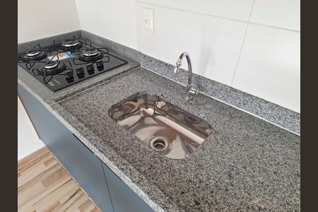 Cozinha de apartamento para alugar com 1 quarto, 29m² em Parada Inglesa, São Paulo