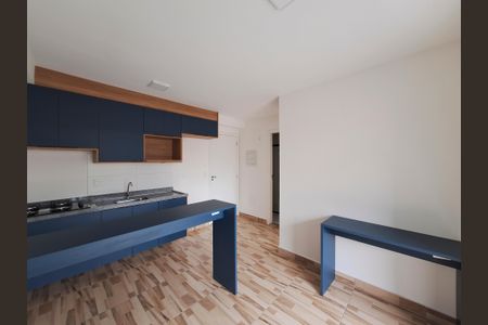 Sala/Cozinha de apartamento para alugar com 1 quarto, 29m² em Parada Inglesa, São Paulo