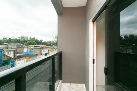 Apartamento para alugar com 40m², 1 quarto e sem vagaVaranda do Quarto 
