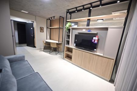 Apartamento para alugar com 51m², 1 quarto e 1 vaga Apartamento para alugar com 51m², 1 quarto e 1 vagaStudio