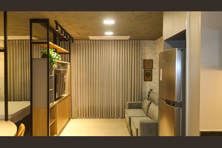 Detalhe Sala de apartamento para alugar com 1 quarto, 51m² em Setor Bueno, Goiânia