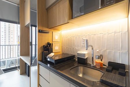 Studio para alugar com 23m², 1 quarto e 1 vagaCozinha