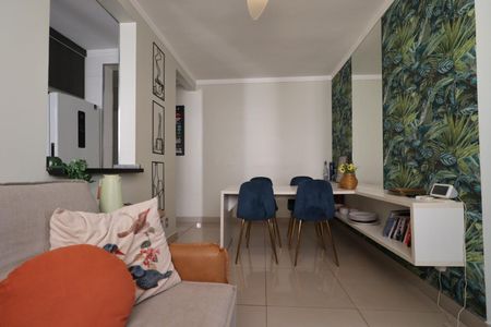 Sala de apartamento para alugar com 2 quartos, 49m² em Reserva Sul Condomínio Resort, Ribeirão Preto