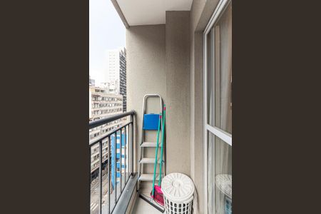 Apartamento à venda com 28m², 1 quarto e sem vagaVaranda da Sala