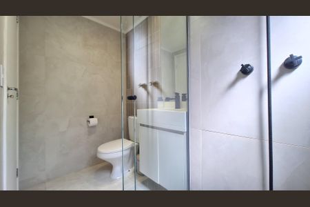 Banheiro  de kitnet/studio à venda com 1 quarto, 25m² em Pompeia, São Paulo