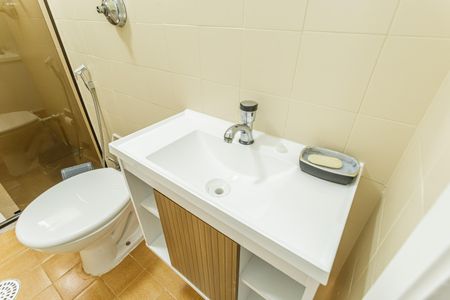 Apartamento para alugar com 40m², 1 quarto e 1 vaga Apartamento para alugar com 40m², 1 quarto e 1 vagaBanheiro