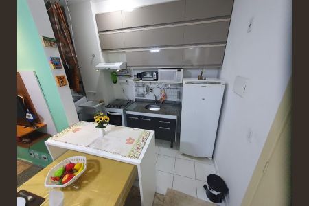 Sala de jantar de apartamento para alugar com 1 quarto, 34m² em Canhema, Diadema