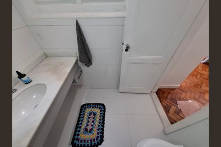 Apartamento para alugar com 111m², 2 quartos e 1 vagaBanheiro da suíte 