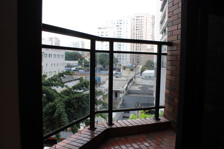 Varanda da sala de apartamento à venda com 1 quarto, 45m² em Vila Mariana, São Paulo