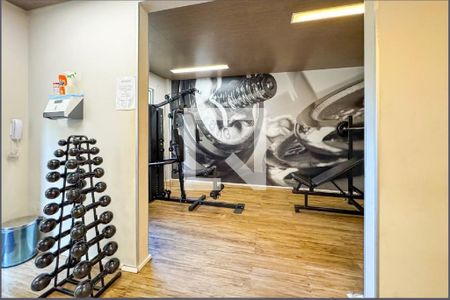 Apartamento para alugar com 32m², 1 quarto e 1 vaga Apartamento para alugar com 32m², 1 quarto e 1 vagaAcademia