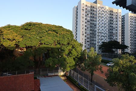 Vista da Sala de apartamento à venda com 2 quartos, 55m² em São Sebastião, Porto Alegre