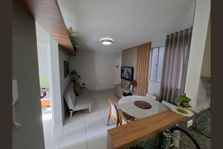 Sala de apartamento à venda com 2 quartos, 45m² em Salgado Filho, Belo Horizonte