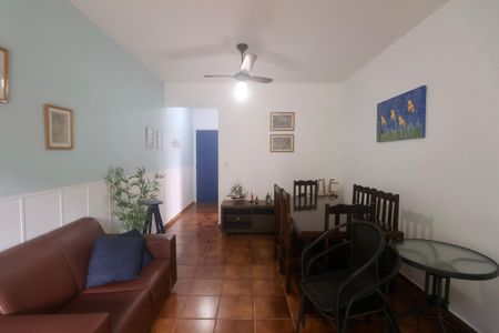 Sala de apartamento para alugar com 2 quartos, 80m² em Praia Tartarugas, Guarujá