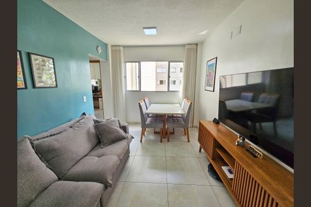 Sala de apartamento à venda com 2 quartos, 46m² em Goiânia, Belo Horizonte