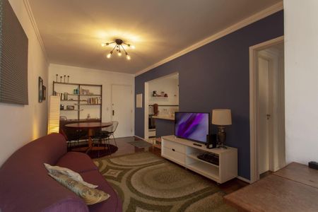 Sala de apartamento para alugar com 2 quartos, 68m² em Pompeia, São Paulo