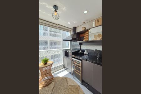 Varanda gourmet de apartamento à venda com 2 quartos, 64m² em Jardim das Acacias, São Bernardo do Campo