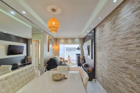 Sala de apartamento à venda com 2 quartos, 64m² em Jardim das Acacias, São Bernardo do Campo