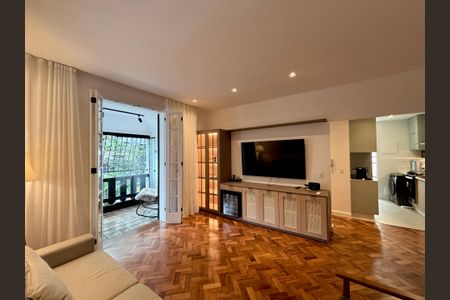 Sala de apartamento à venda com 1 quarto, 62m² em Jardim Botânico, Rio de Janeiro