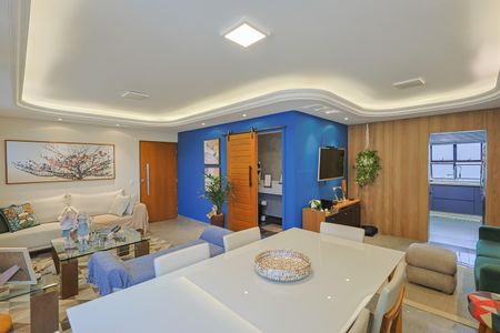 Sala de apartamento à venda com 4 quartos, 130m² em Gutierrez, Belo Horizonte
