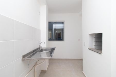 Apartamento para alugar com 45m², 2 quartos e 1 vaga Apartamento para alugar com 45m², 2 quartos e 1 vagaCozinha e Área de Serviço