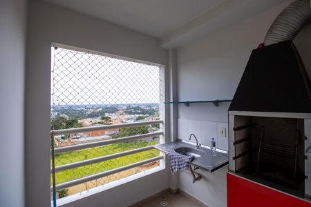 Varanda da Sala de apartamento para alugar com 2 quartos, 53m² em Parque Turiguara, Cotia
