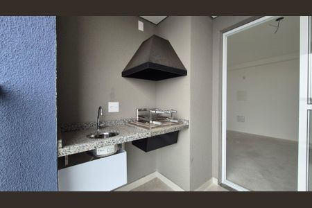 Varanda de apartamento à venda com 2 quartos, 58m² em Vila Assunção, Santo André