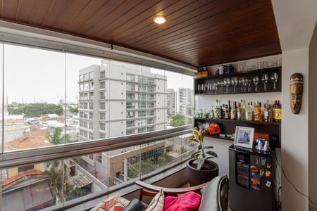 Sacada de apartamento à venda com 2 quartos, 98m² em Moema, São Paulo