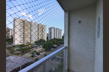 Varanda - Sala de apartamento para alugar com 2 quartos, 50m² em Recreio dos Bandeirantes, Rio de Janeiro