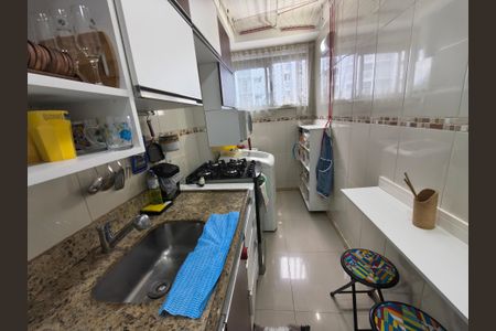 Cozinha e Área de Serviço de apartamento para alugar com 2 quartos, 50m² em Recreio dos Bandeirantes, Rio de Janeiro