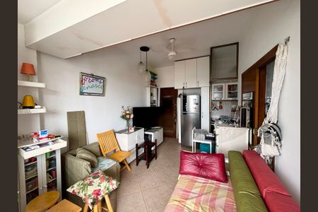 Sala/quarto de apartamento para alugar com 1 quarto, 28m² em Glória, Rio de Janeiro