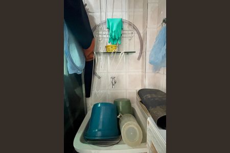 Banheiro - tanque de apartamento para alugar com 1 quarto, 28m² em Glória, Rio de Janeiro