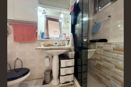 Banheiro  de apartamento para alugar com 1 quarto, 28m² em Glória, Rio de Janeiro