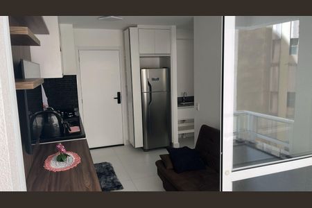 Cozinha de apartamento à venda com 1 quarto, 30m² em Centro Histórico de São Paulo, São Paulo