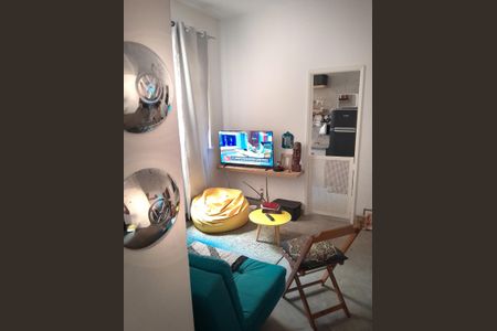 Sala de apartamento para alugar com 1 quarto, 57m² em Glória, Rio de Janeiro