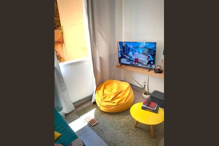 Sala de apartamento para alugar com 1 quarto, 57m² em Glória, Rio de Janeiro