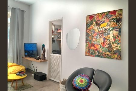 Sala de apartamento para alugar com 1 quarto, 57m² em Glória, Rio de Janeiro