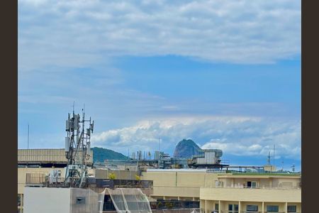 Cobertura - sala 1 - vista para o pão de açúcar de apartamento à venda com 3 quartos, 71m² em Copacabana, Rio de Janeiro