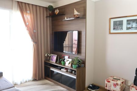 Sala de apartamento à venda com 1 quarto, 64m² em Parque São Lucas, São Paulo