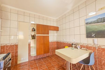 Cozinha de apartamento para alugar com 3 quartos, 120m² em Morro do Maluf, Guarujá