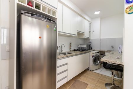 Apartamento para alugar com 34m², 2 quartos e 1 vagaCozinha e Área de Serviço