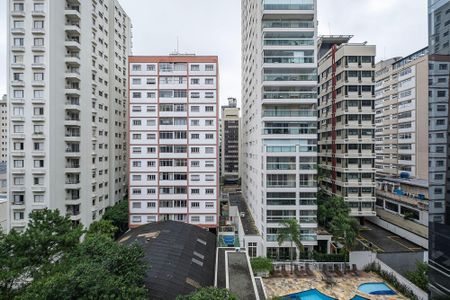 Sala - Vista de apartamento para alugar com 2 quartos, 65m² em Paraíso, São Paulo