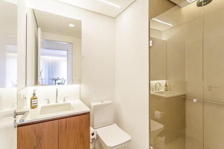 Apartamento à venda com 128m², 2 quartos e 1 vagaBanheiro Social