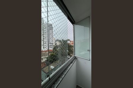 Sala - Sala de Jantar Varanda de apartamento para alugar com 2 quartos, 57m² em Vila Valparaíso, Santo André