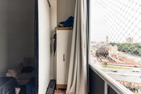 Varanda da Suíte de apartamento à venda com 1 quarto, 45m² em Centro Histórico de São Paulo, São Paulo