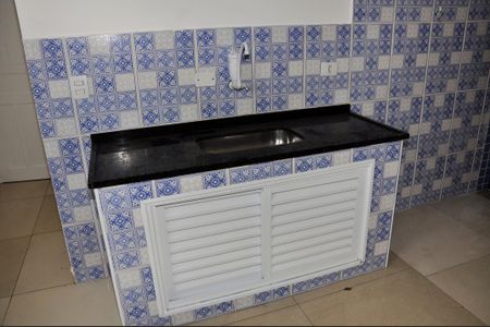 Detalhe - Sala e Cozinha de apartamento para alugar com 2 quartos, 60m² em Jardim Santa Monica, São Paulo