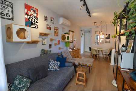 Sala de apartamento à venda com 2 quartos, 63m² em Tijuca, Rio de Janeiro