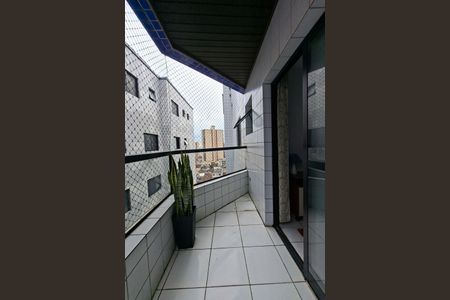 Varanda de apartamento para alugar com 1 quarto, 60m² em Cidade Ocian, Praia Grande